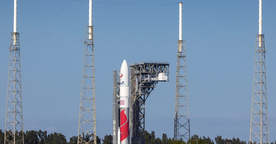Vulcan Rocket Prepares for First Launch With Moon Lander Mission