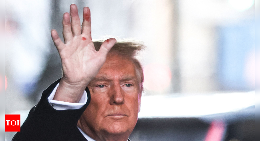 What’s behind mysterious red marks on Trump’s hands