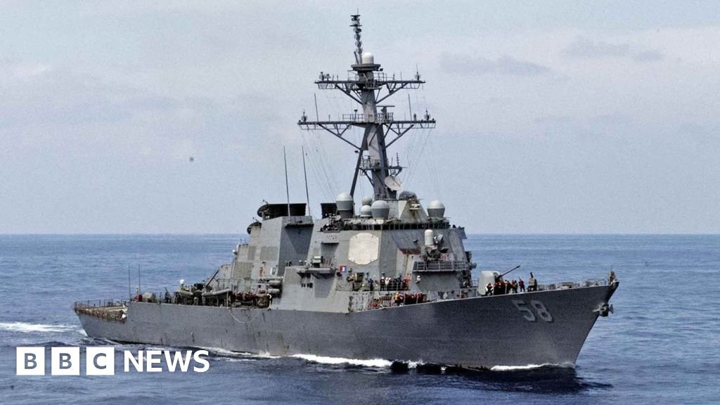 Yemen US shoots down missile from Houthi run area aimed at warship