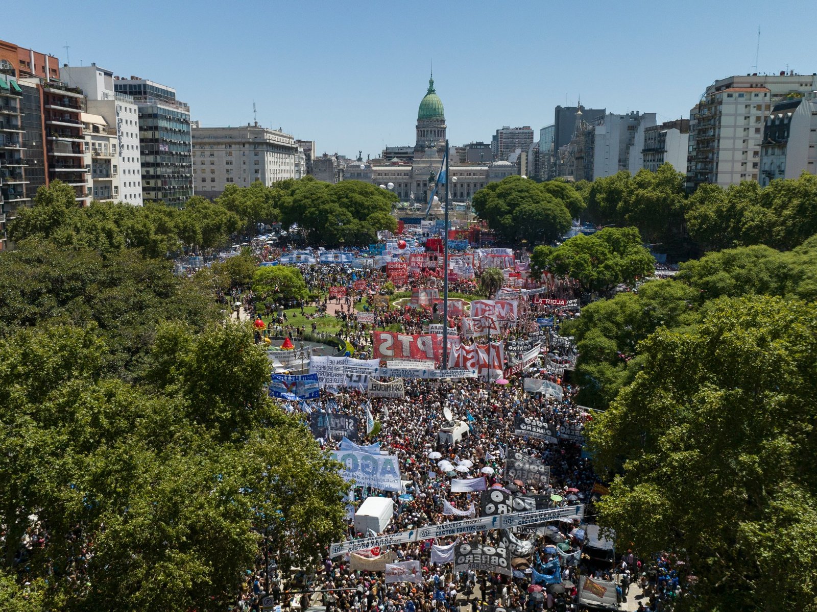 Traitor Thousands strike against Argentinas President Javier Milei | Protests News