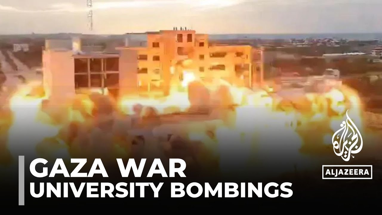 Gaza University destroyed: Israel accused of targeting education centers