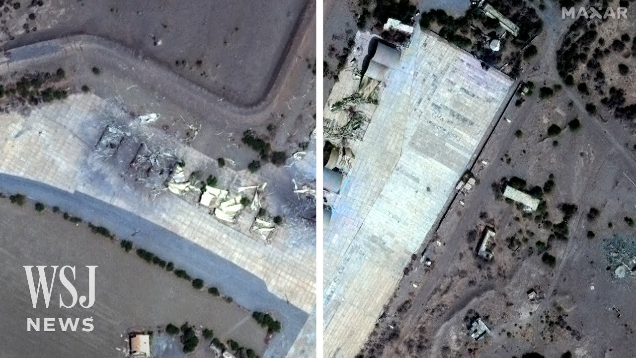 Watch: Satellite Images Show Aftermath of U.S.-Led Yemen Strikes | WSJ News