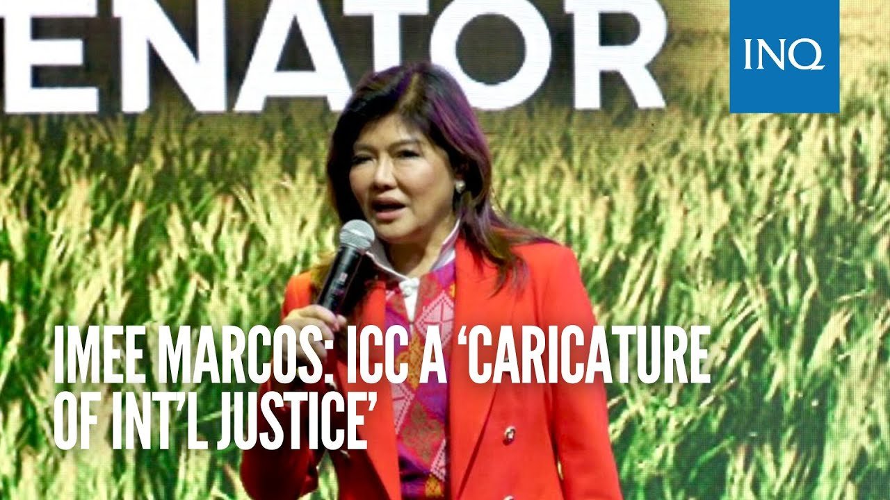Imee Marcos: ICC a ‘caricature of int’l justice’ | #INQToday