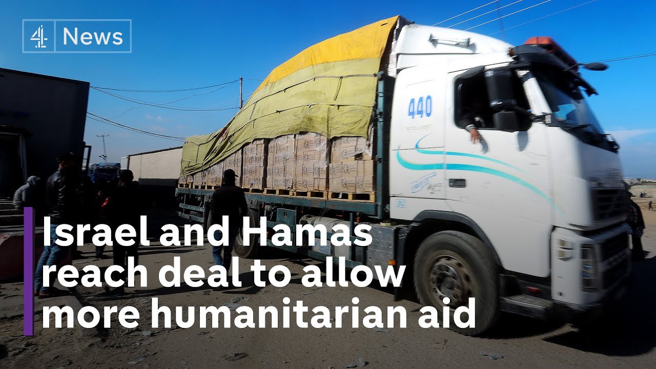 Israel-Gaza war: Aid heads into Gaza as regional tensions continue to rise