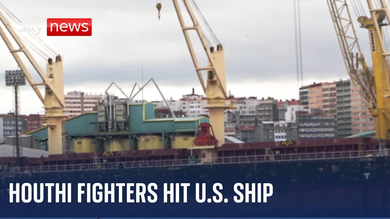 Yemen’s Houthi fighters launch missile attack on US merchant ship
