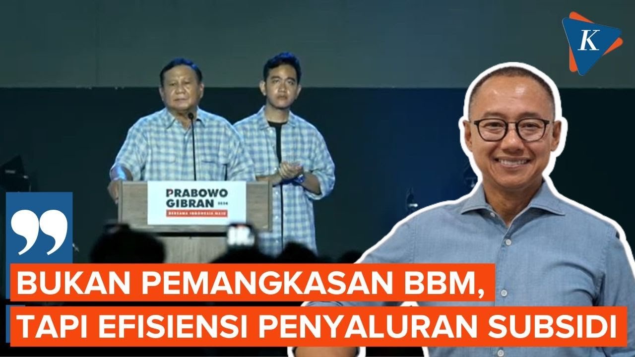 Penjelasan TKN Prabowo soal Subsidi BBM Dipangkas demi Program Makan Siang Gratis
