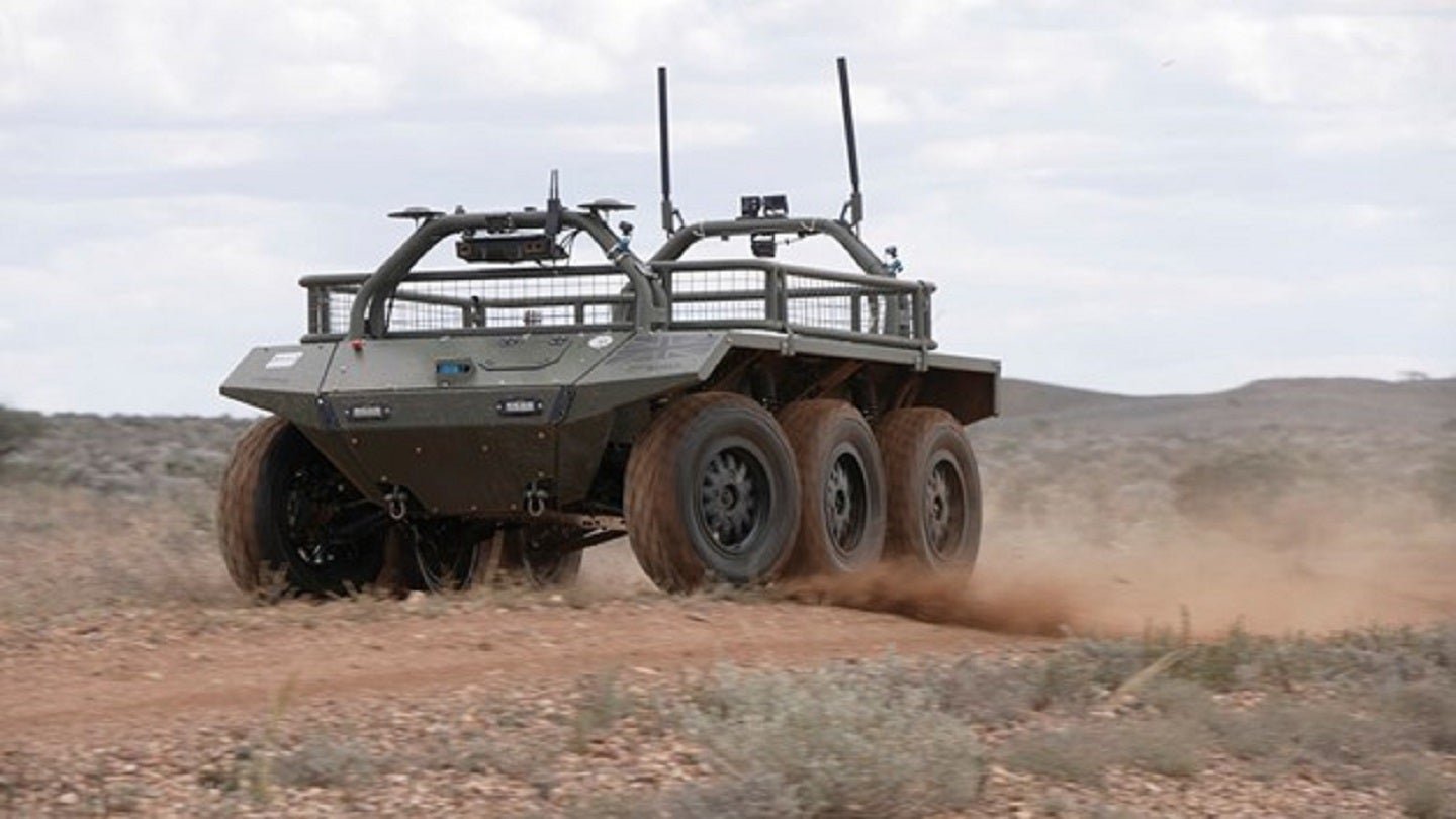 AUKUS trial tests autonomous robotic vehicles in South Australia