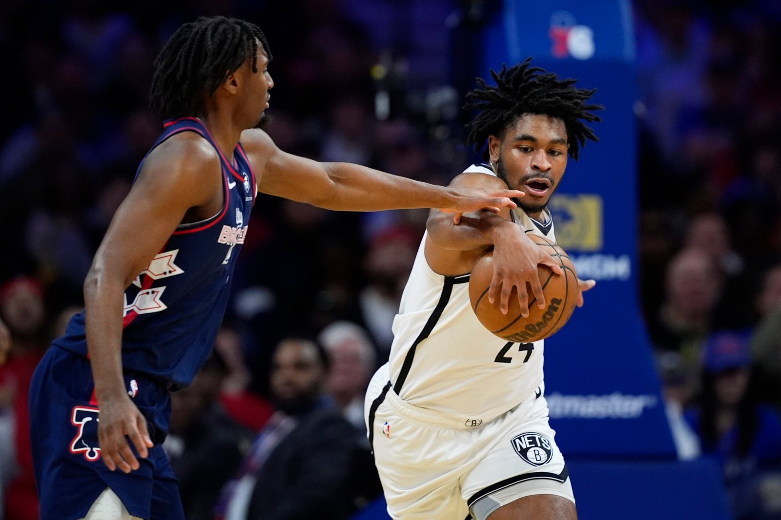 Cam Thomas scores 40, Nets rout shorthanded 76ers