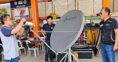 DICT activates satellite internet in 4 DRRMOs in Negros Occidental