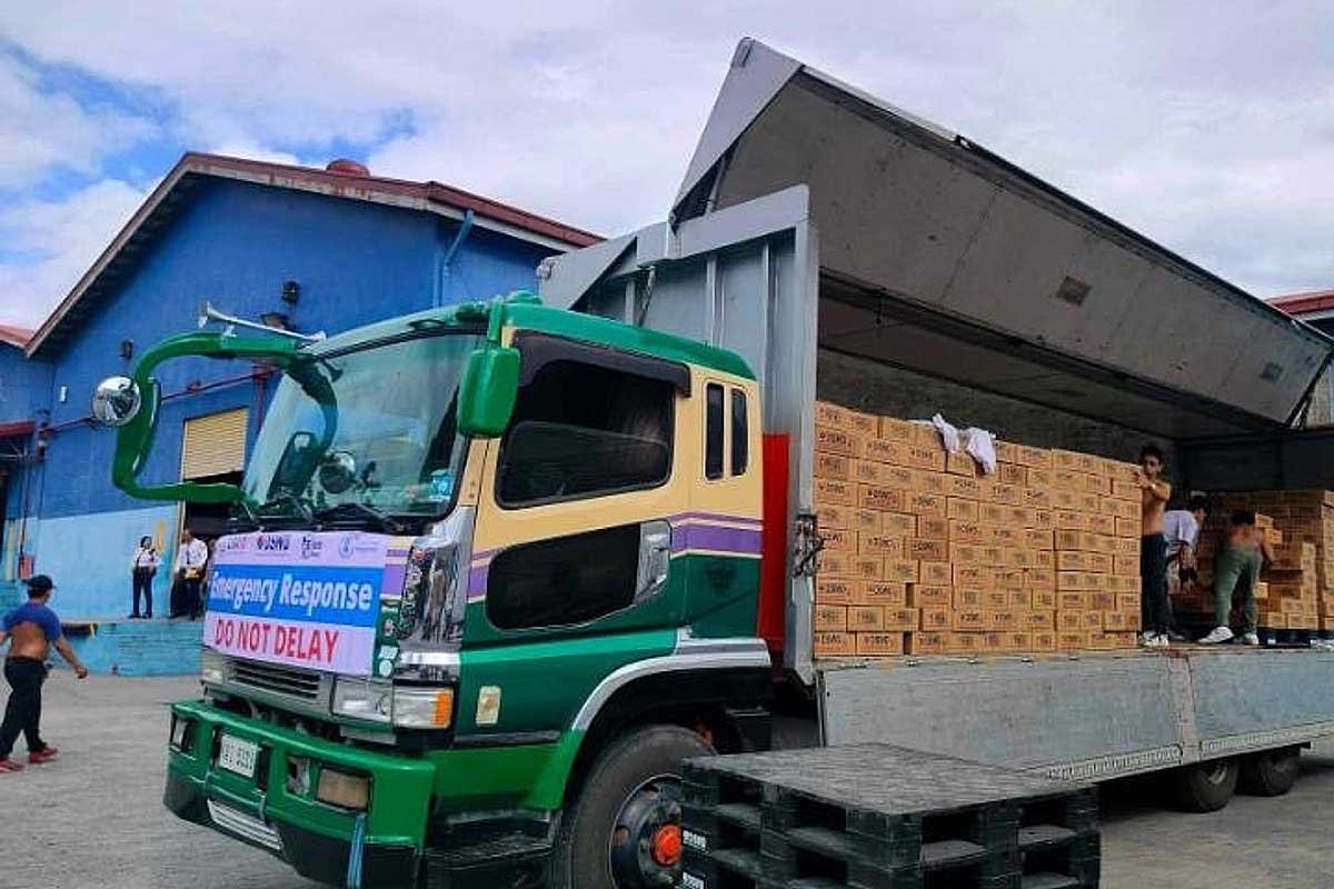 DSWD Readies Food Packs Bound For Davao Region
