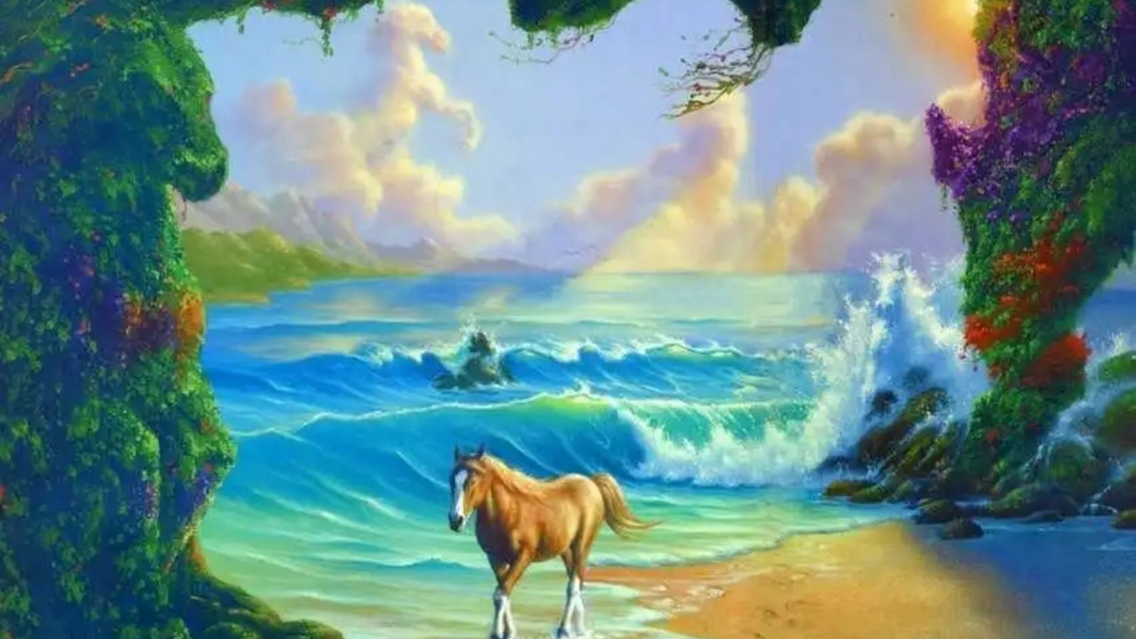 Everyone can see the horse but you have 2020 vision a high IQ if you can see the seven others in nine seconds