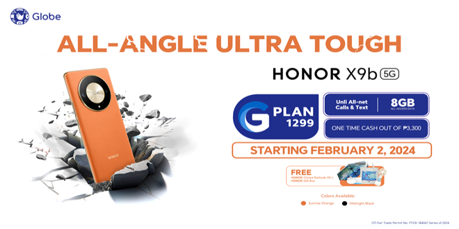 Experience Unmatched Durability with HONOR X9b 5G on GPlan 1299