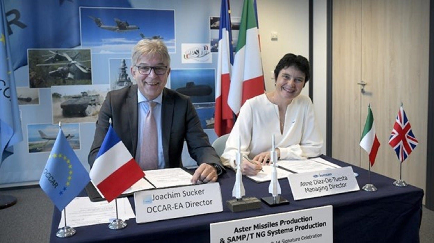 France Italy and UK upgrade air defence under OCCAR