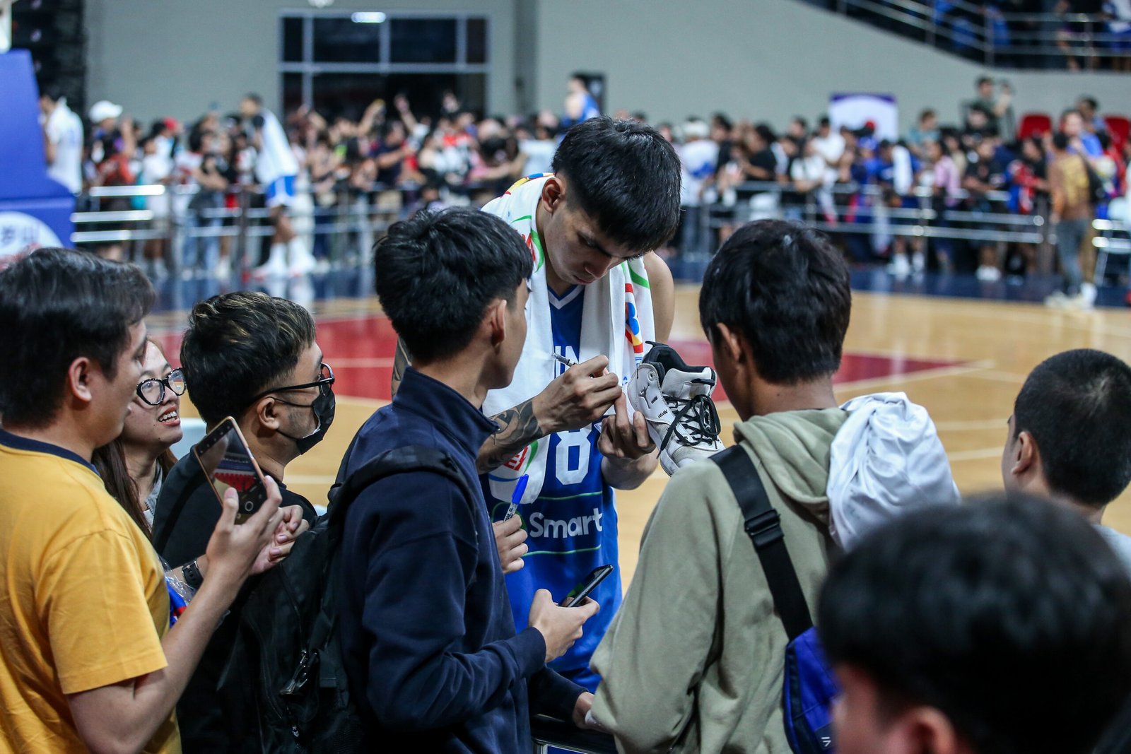 Gilas’ Kevin Quiambao savors support by fans