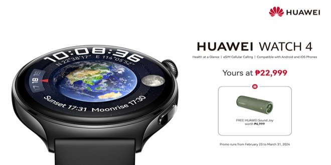 HUAWEI WATCH 4 Debuts in Philippines