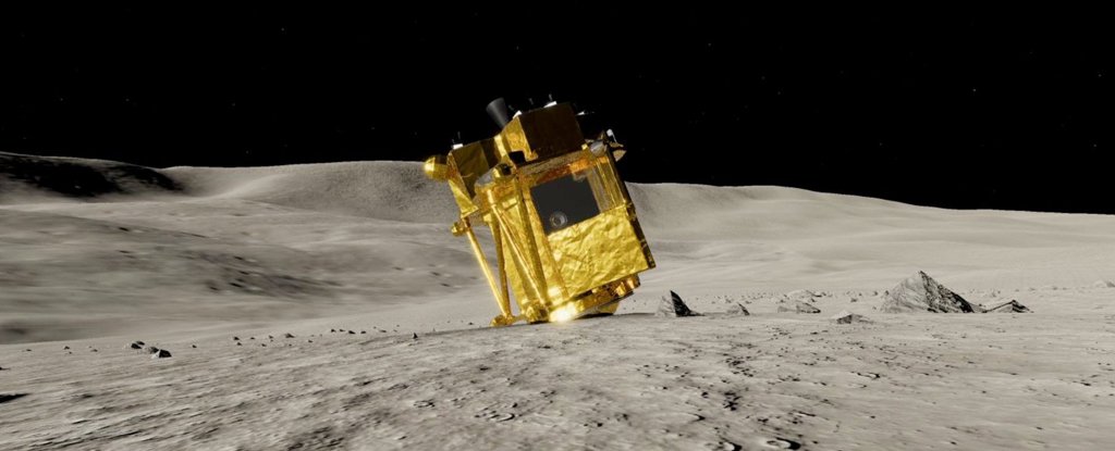 Japans Wonky Lander Surprisingly Survives The Lunar Night ScienceAlert