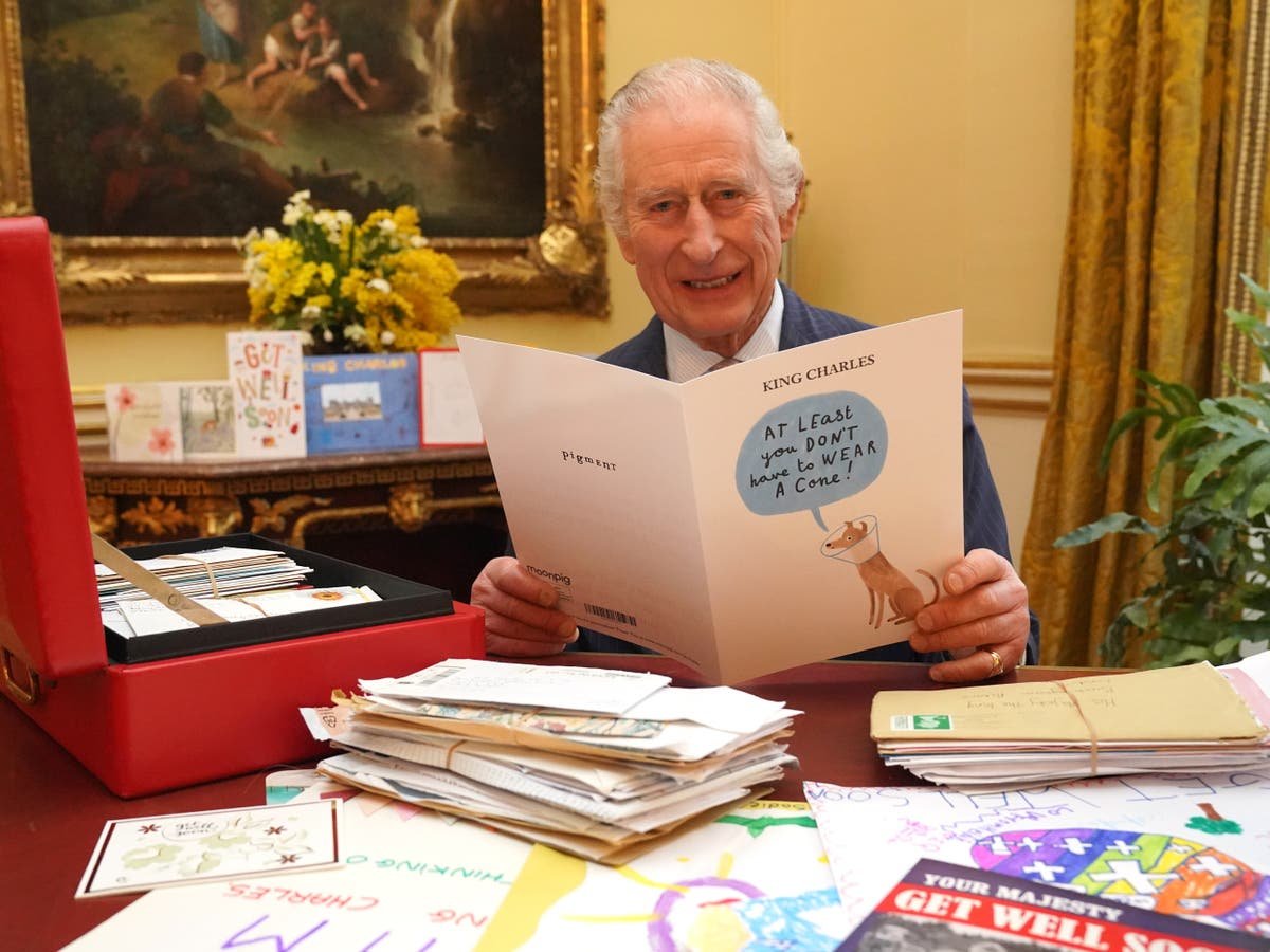 King Charles overwhelmed by public support as 7000 cards sent after cancer diagnosis