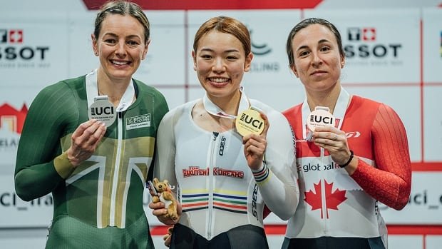 Lauriane Genest cycles to bronze, capping Canada’s medal haul at Nations Cup opener