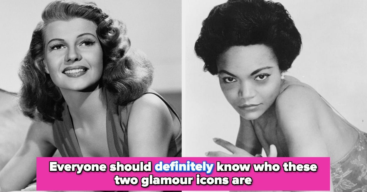 Let’s See How Many People Know These Old Hollywood Icons