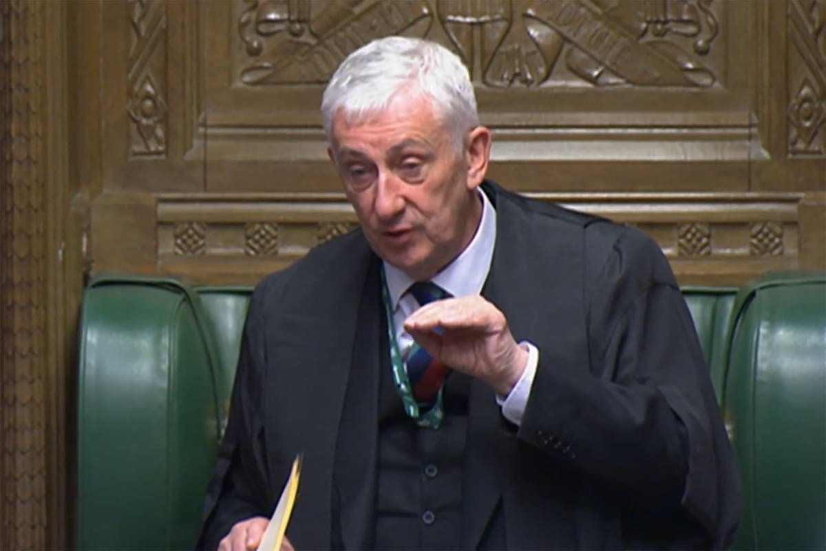 Lindsay Hoyle latest: Sunak criticises speaker over Gaza ceasefire vote as MPs sign no-confidence motion