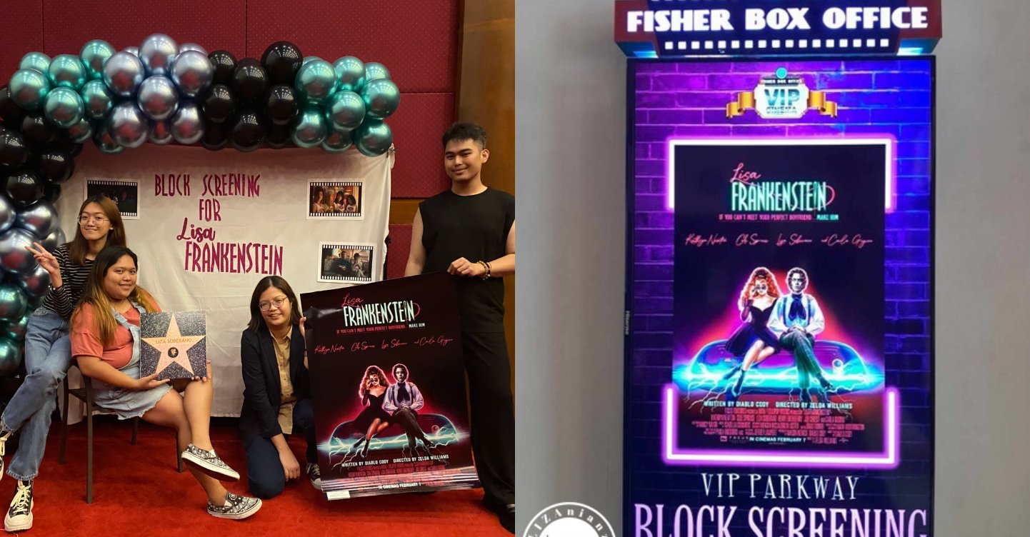 Liza Soberano Fans Hold Special Block Screening for “Lisa Frankenstein”