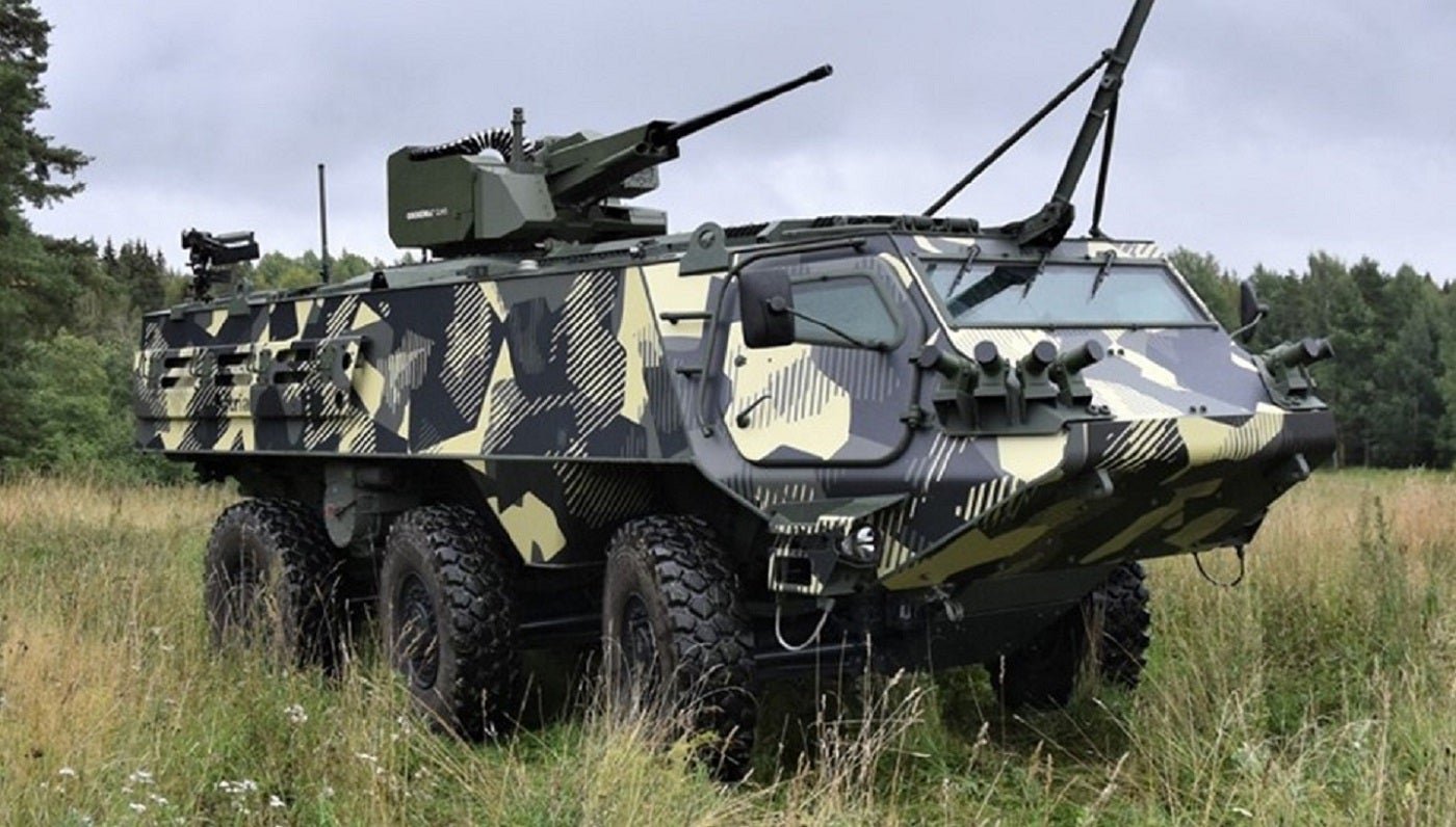 Patria DSL and FFG offer a German variant of the 6x6 CAVS