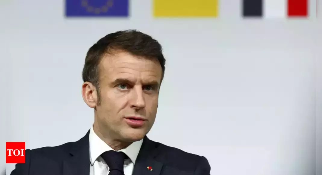 Putting Western troops on the ground in Ukraine is not ruled out in the future French leader says