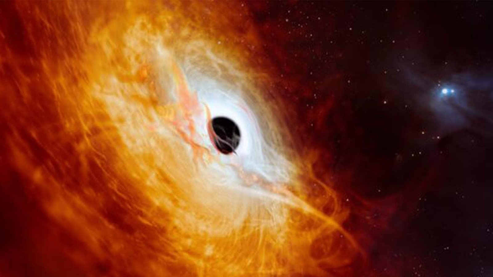 TheMoment astronomers discovered the hungriest black hole in the universe
