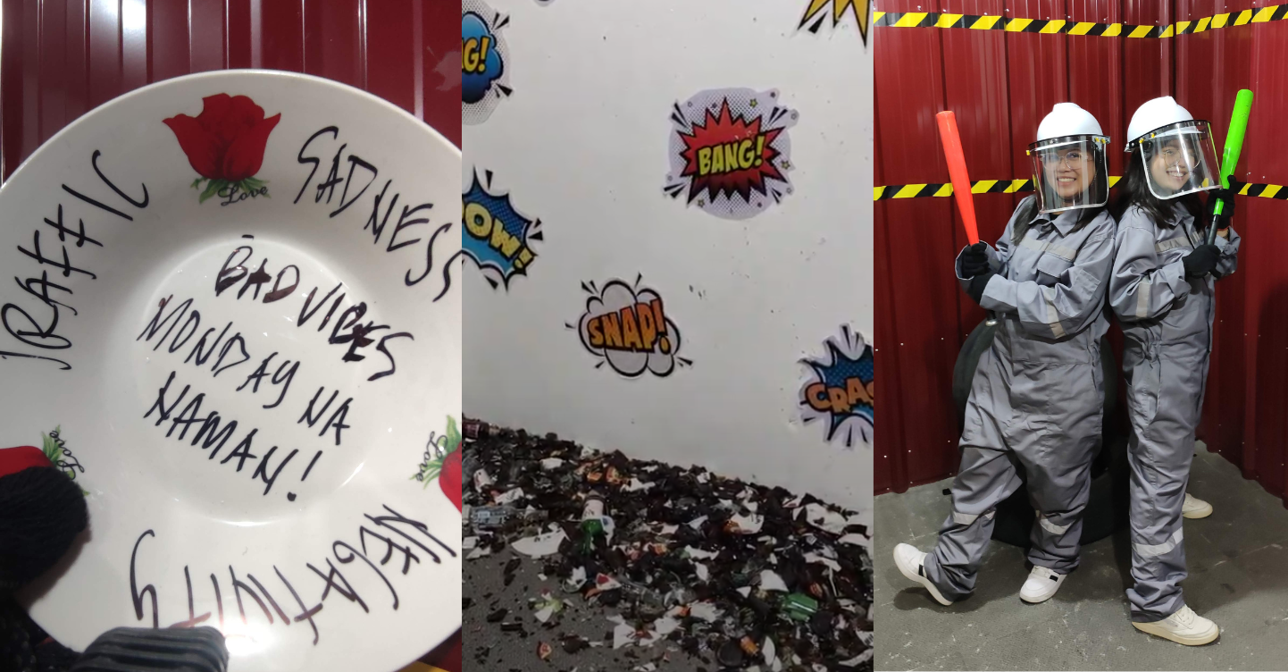 This Rage Room Has a Cafe That Lets You Cool Down After Smashing Things