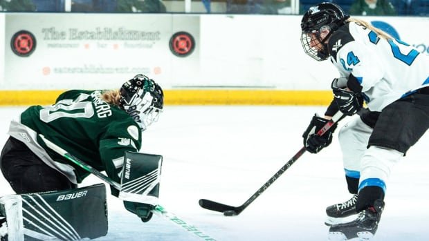 Toronto’s Spooner adds to PWHL goal lead with hat trick in win over Boston