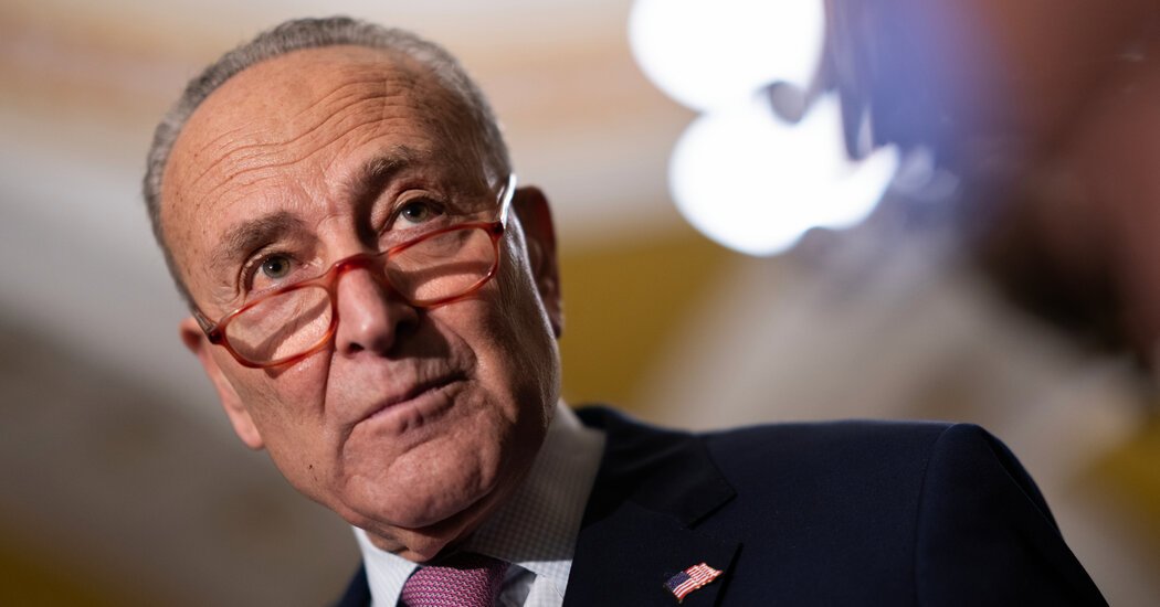 Visiting Ukraine Schumer Aims to Pressure GOP to Take Up Aid Bill