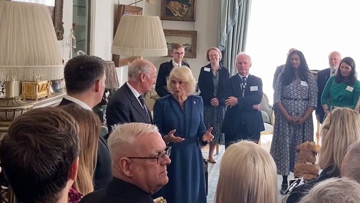 Queen issues plea as she meets Poppy Factory staff at charity