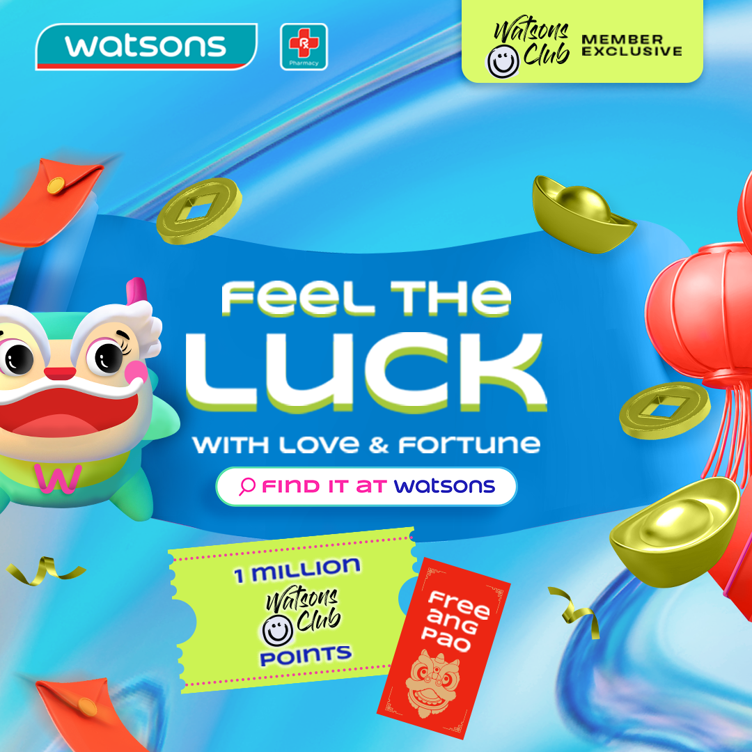 Watsons ushers in the year of the dragon with a festive Lunar New Year shopping event