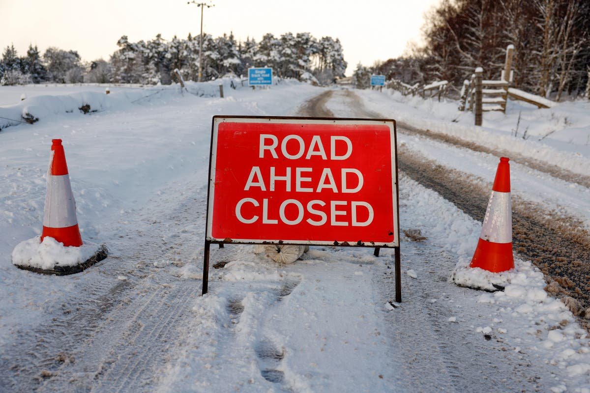 Weather forecast live Met Office issues snow warning this week as heavy rain pelts Scotland