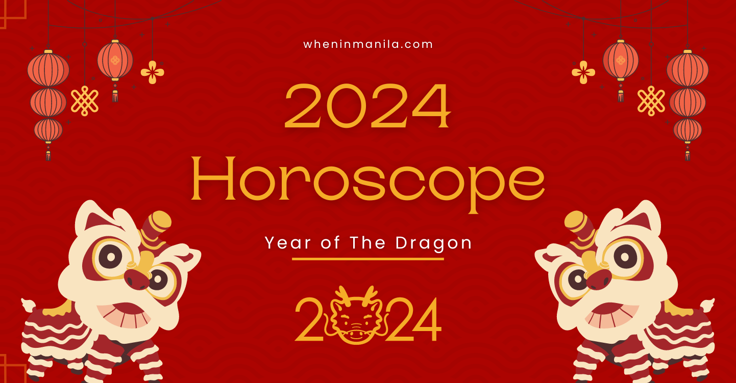 2024 chinese new year horoscope year of the dragon header