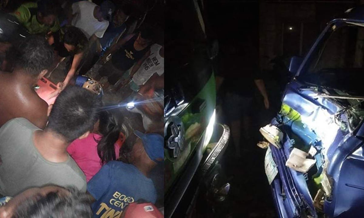 1 dies 16 hurt after being hit by unmanned fire truck in Bantayan