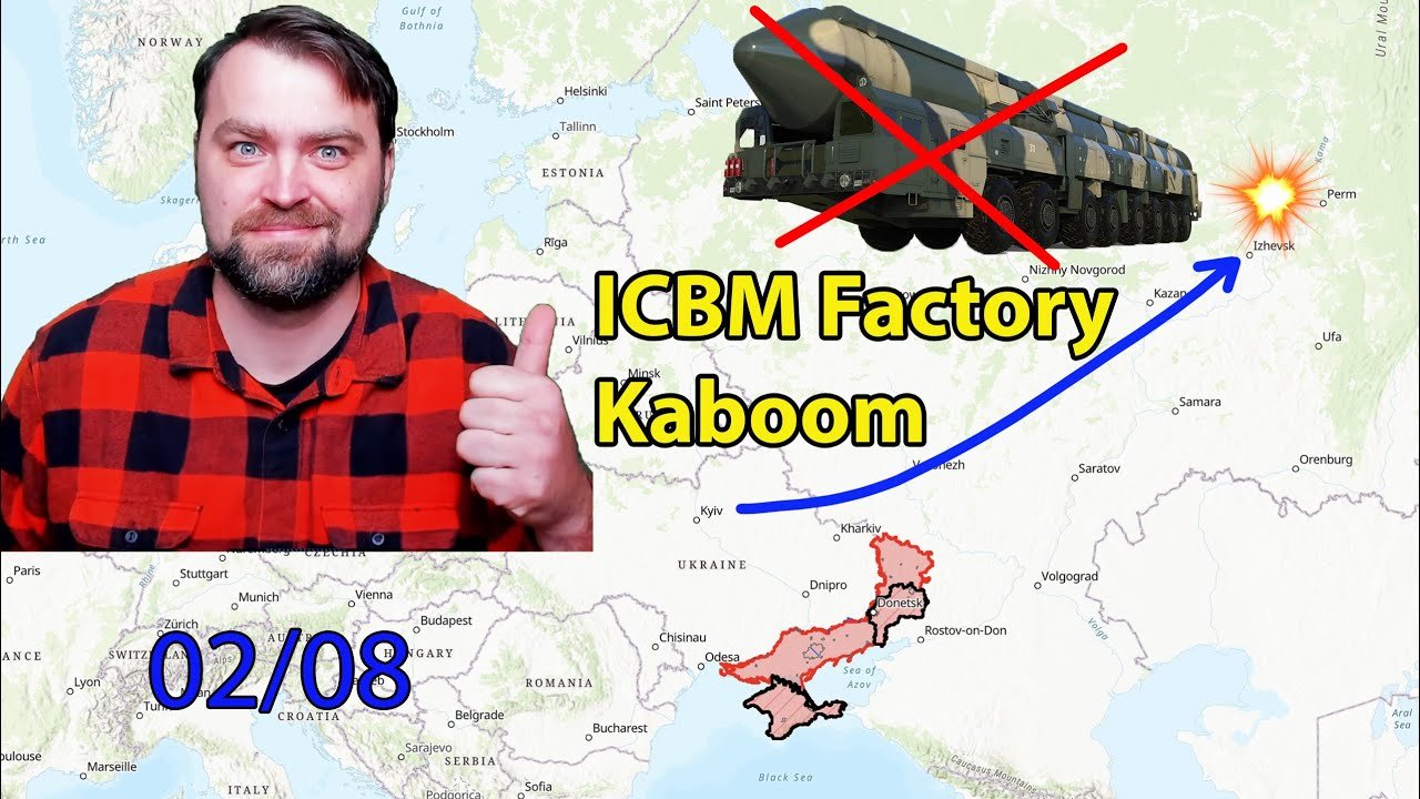Update from Ukraine | Ukraine Targets Ruzzian Strategic ICBM Factory in Izhevsk. And sabotage radars
