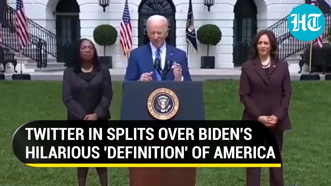 Joe Biden fumbles, describes America in single word as “ASUFUTIMAEHAEHFUTBW”; Video goes viral