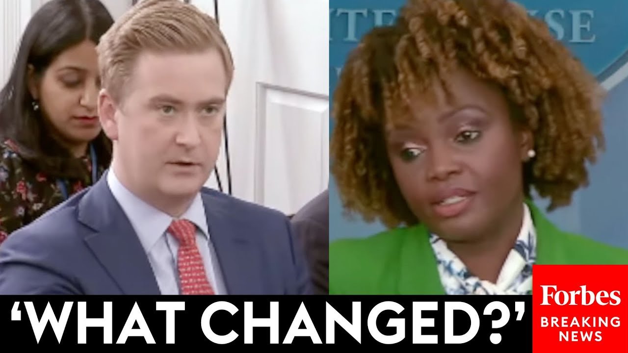 ‘What Changed?’: Fox’s Peter Doocy Straight-Up Asks KJP Why Biden Is Now Changing Border Policy