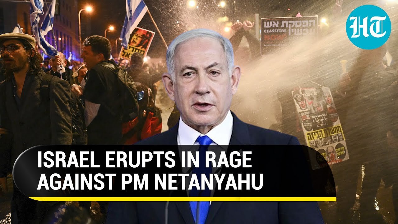 Israeli Settlers Attack IDF; Thousands Demand Netanyahu’s Ouster | Nearly 100 Killed In Gaza