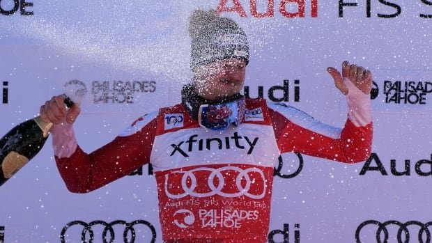 Austria’s Manuel Feller clinches World Cup slalom title after Slovenia race cancelled