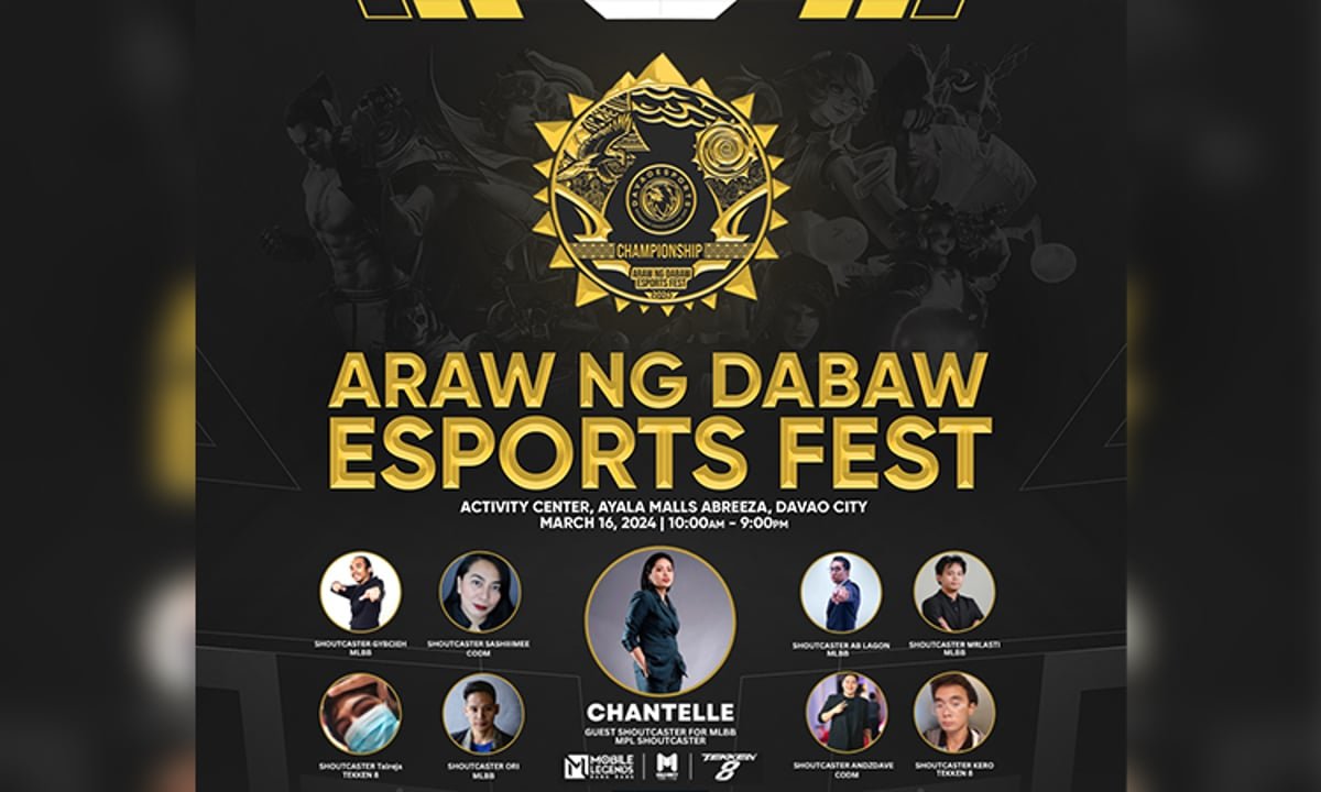 Battle begins for Araw ng Dabaw ESports Fest 2024
