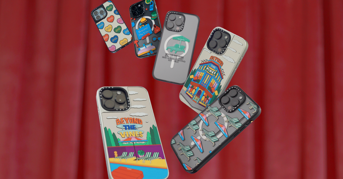 Beyond The Vines and CASETiFY Unveil Adorable Vacation-Inspired Collection