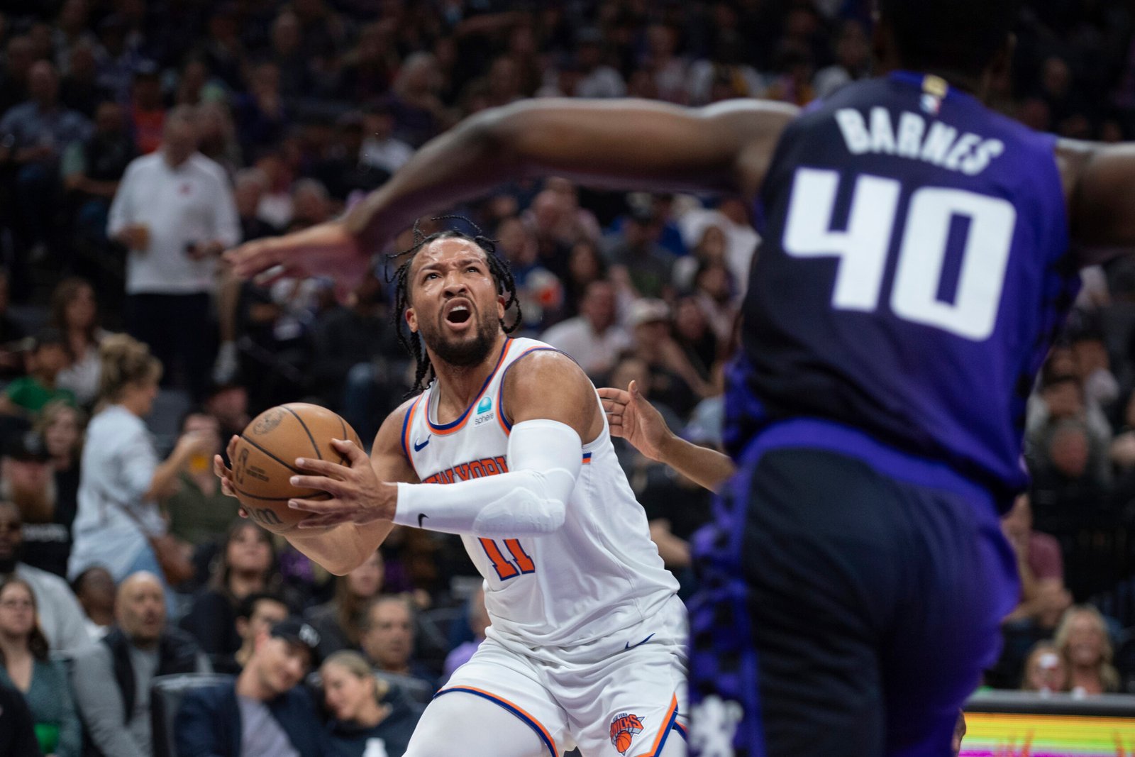 Brunson with another 40-point game, leads Knicks past Kings