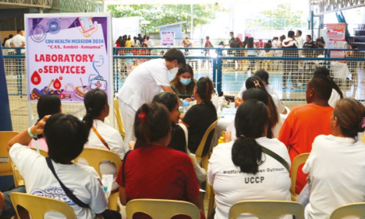 CDU holds health mission in Cebu City
