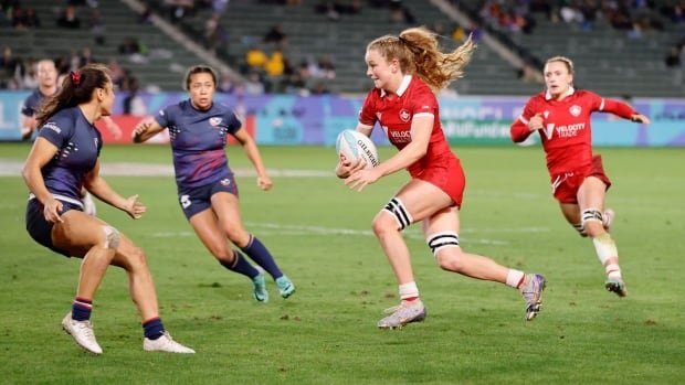 Canadian women’s rugby 7s team finishes 4th in Los Angeles with loss to U.S.