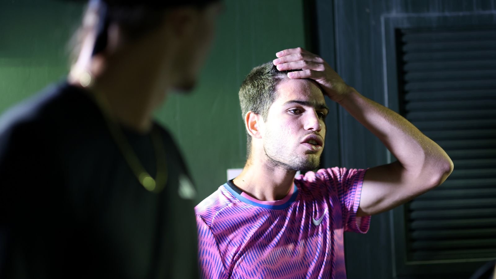 Carlos Alcaraz: Spaniard stung on the forehead during his Indian Wells semi-final against Alexander Zverev | Tennis News