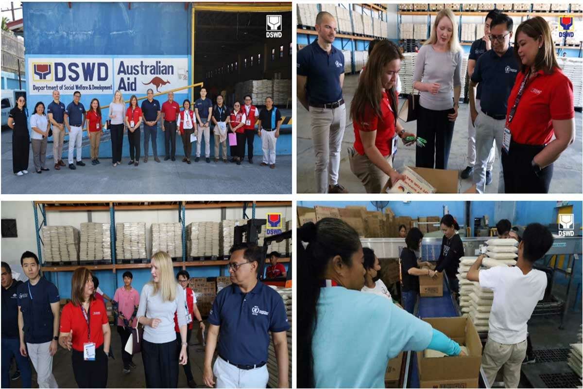 DSWD Exec Tours Foreign Dev’t Partners Around Agency’s Disaster Response Hub In Pasay City