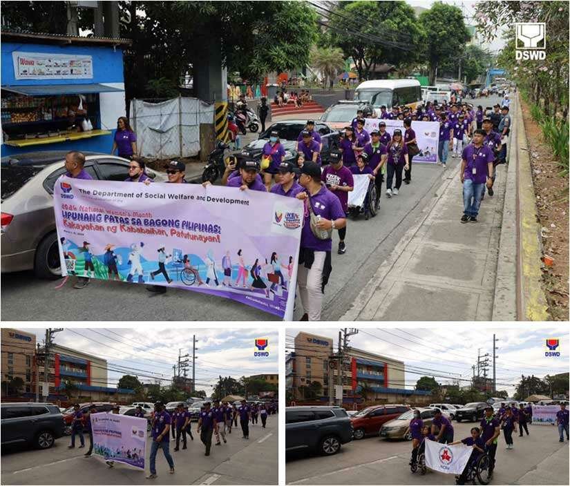 DSWD, Partners Hold Solidarity Walk For National Women’s Month Celebration