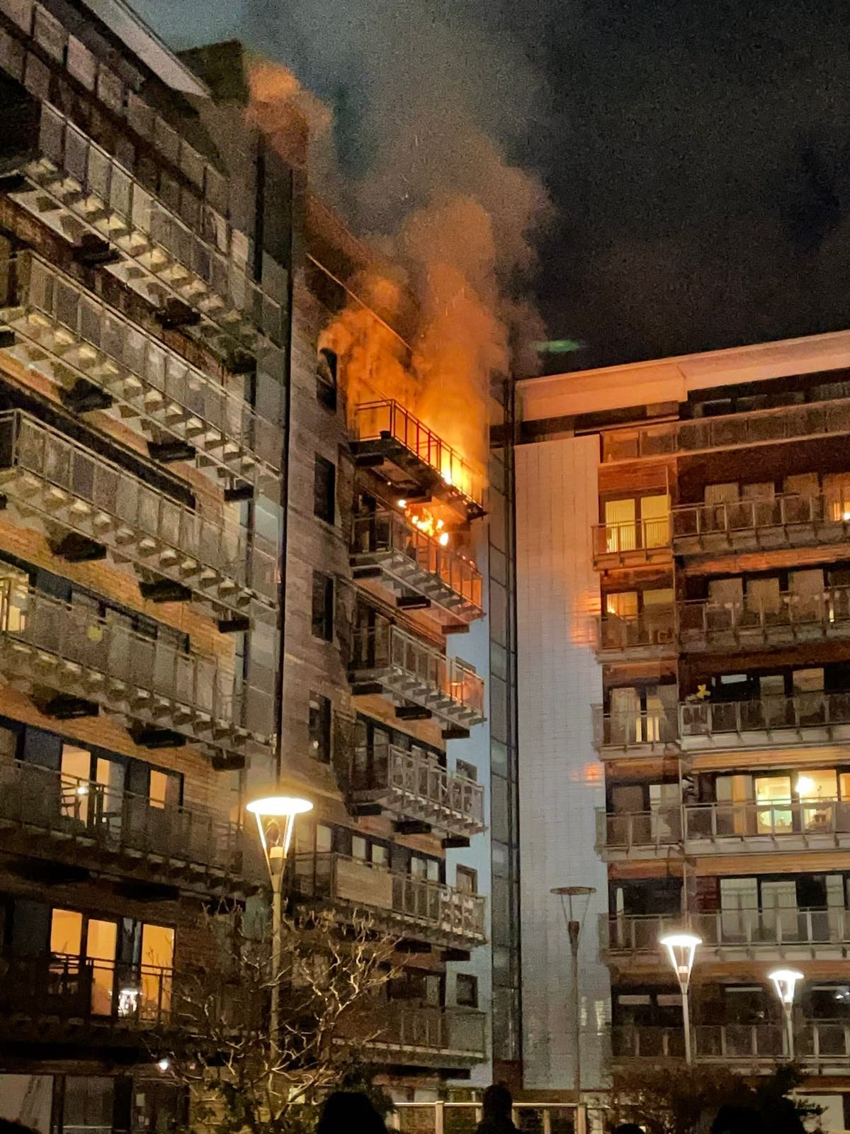 Edinburgh flat fire Firefighters injured as apartments evacuated in early morning blaze